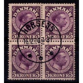 1918-20 - Danmark  - AFA 110a - Frimærke - Stemplet.